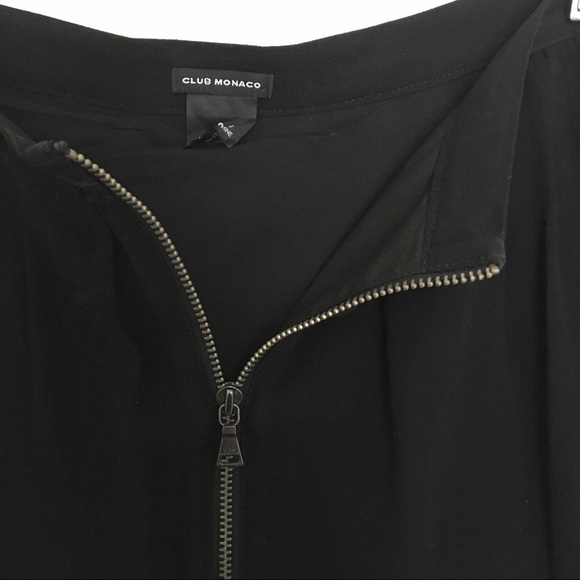 100% Silk Club Monaco A-line Skirt - Picture 7 of 8